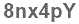 The text to enter in the texbox below is: 8nx4pY